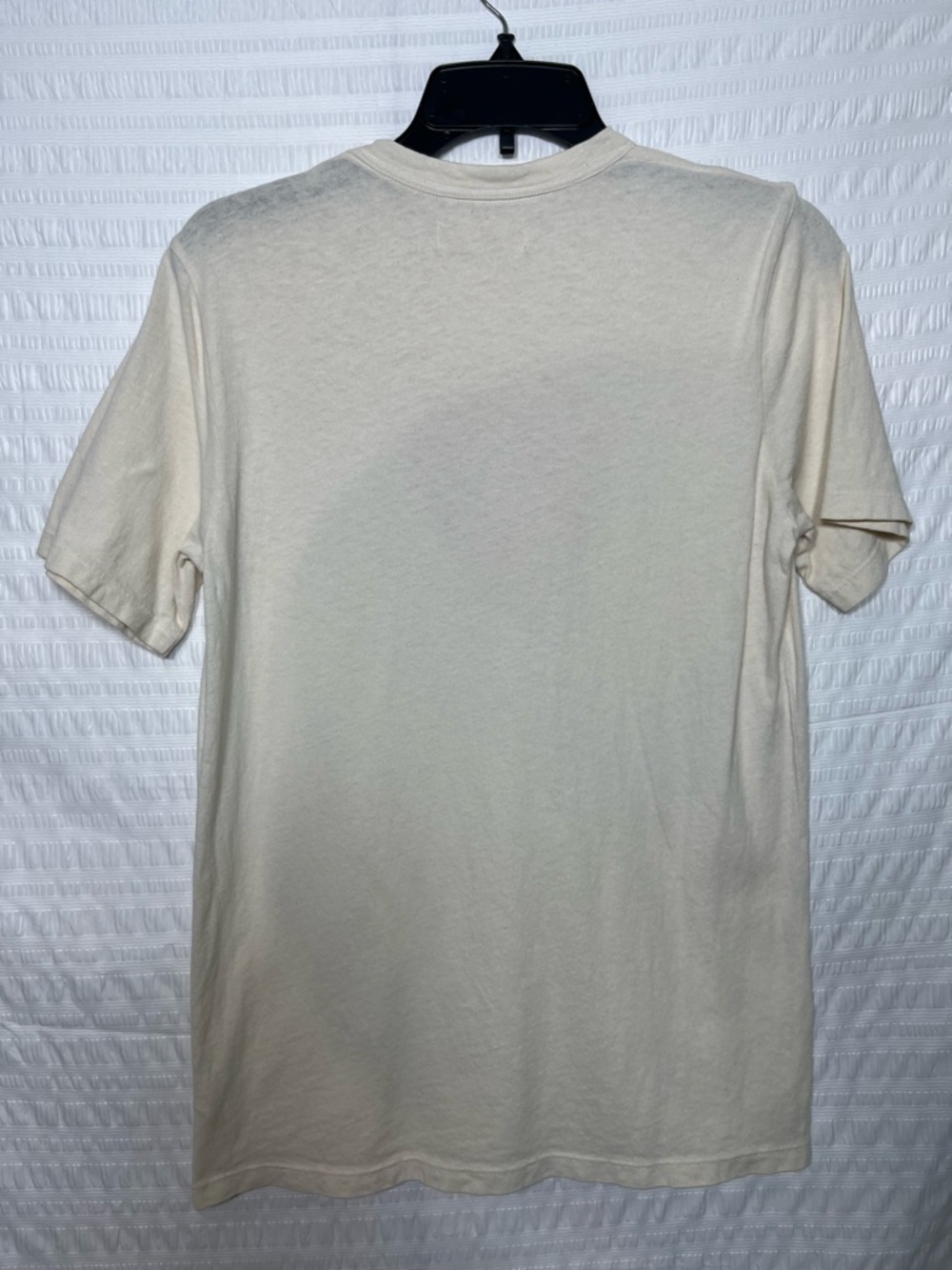 Imogene and Willie Women’s Heart Cotton Crewneck Cream T-shirt Size Small - Picture 2 of 6